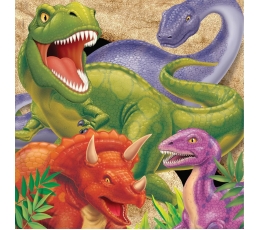 Salvrätikud „Dinosauur Dino“ (16 tk)