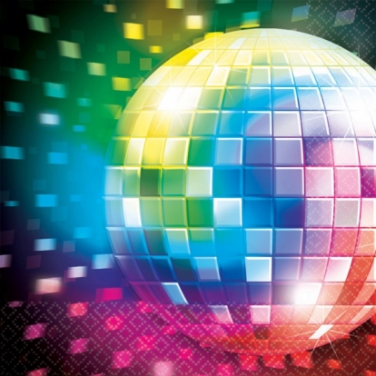  Salvrätikud "Disko" (16 tükki)