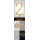 Säraküünal - number "2", kuldne (19 cm)