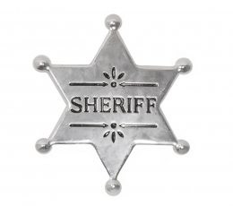 Šerifi komplekt (märk, kaelakee) 2