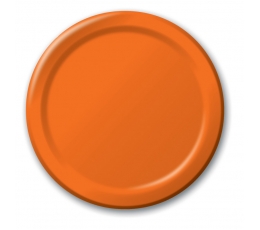 Taldrikud, oranžid (8 tk / 17 cm)