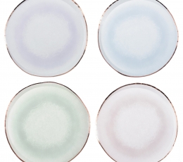 Taldrikud "Pastelsed" (8 tk./24 cm)