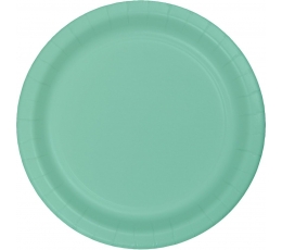 Taldrikud, piparmündi värvi (8 tk./17 cm)