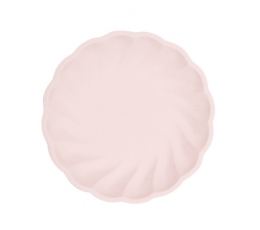  Taldrikud, ümmargused heleroosad (6 tk./22,9 cm)