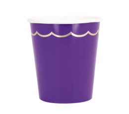 Topsid, lillad kuldse äärega (8 tk/200 ml)