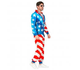 USA Party sportlik karnevali kostüüm (XL)