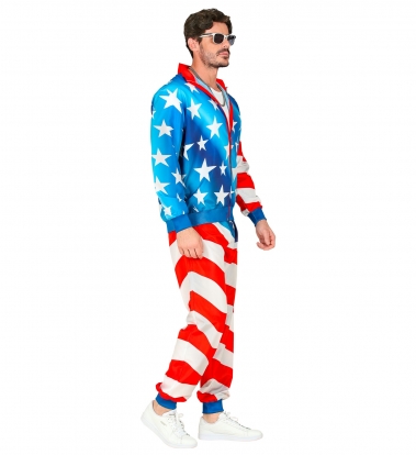 USA Party sportlik karnevali kostüüm (XL)
