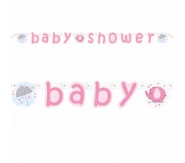 Vanik "Baby shower", roosa 