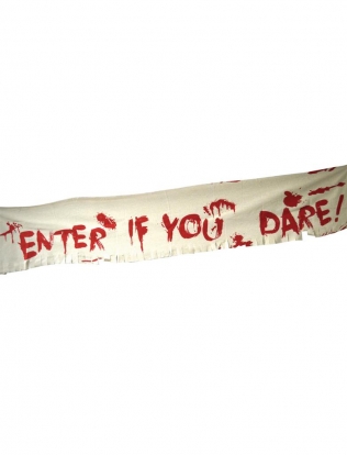 Vanik-plakat "Enter if you dare" (1,80 m)