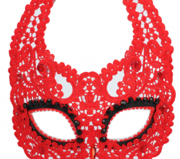 Acu maska ​​"Krāšņais velns"