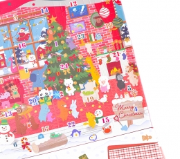 "Iwako" Adventes kalendārs bērniem "Dzēšgumijas-puzles komplekts" 1