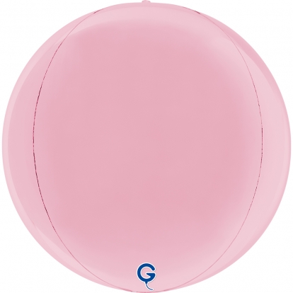 Apaļš balons, rozā (38 cm)