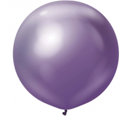 Lateksa balons "Kalisan Mirror Violet" (60 cm)