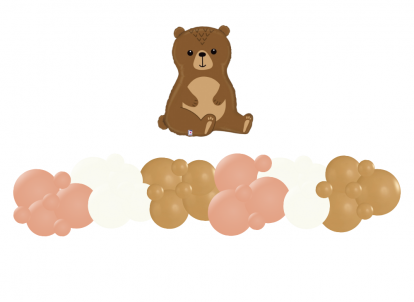 Balonu virtene, dari pats "Teddy Bear" (3 gadi)