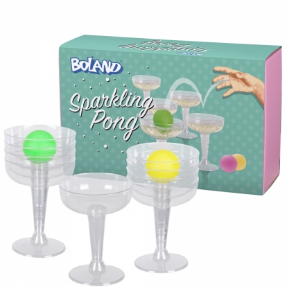 Ballīšu spēle "Glāžu Ping-pongs"