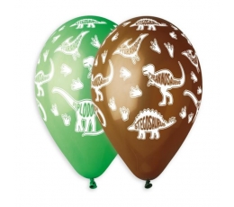 Baloni "Dinozauri-Stregosauri" (5 gab./30 cm)