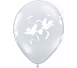 Balons "Dūjas" / caurspīdīgi (41cm. Q16)