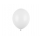 Balons, balts (12 cm)