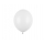 Balons, balts (12 cm)