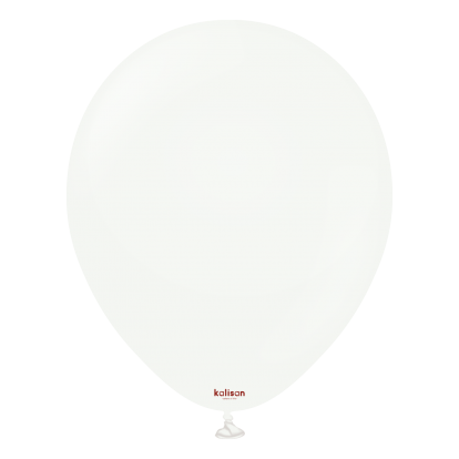 Balons, white (12 cm/Kalisan)
