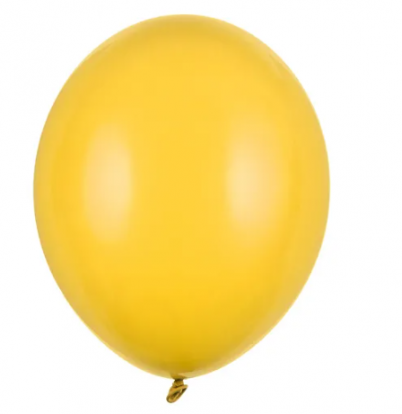 Balons, dzeltens (30 cm/Party Deco)