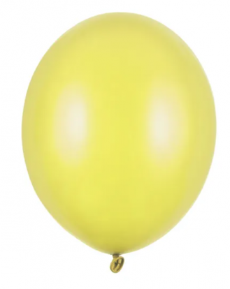 Balons, dzeltens perlamutrs (30 cm)