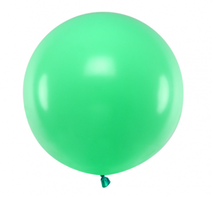 Balons, gaiši zaļš (60 cm/Party Deco)