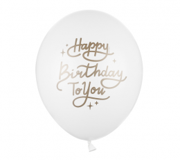 Balons "Happy Birthday to you" (30 cm)