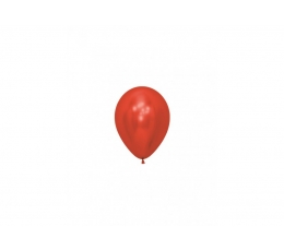 Balons, hroma sarkans (12 cm/Sempertex)