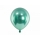 Balons, hromēts piparmētras (12 cm/Party Deco)