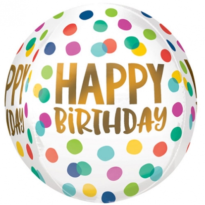 Balons-orbz "Happy dots" (38x40cm)