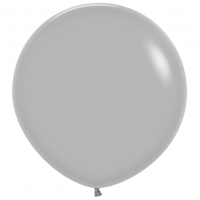 Balons, pelēks (60 cm/Sempertex)