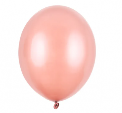 Balons, perlamutra rozā zelta krāsā (30 cm)