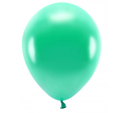 Balons, perlamutra, zaļš (30 cm/Party Deco)