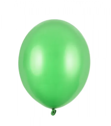 Balons, pērļu zaļš (12 cm/Party Deco)