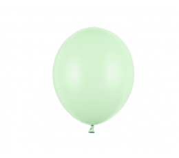 Balons, pistāciju krāsā (12 cm/Party Deco)