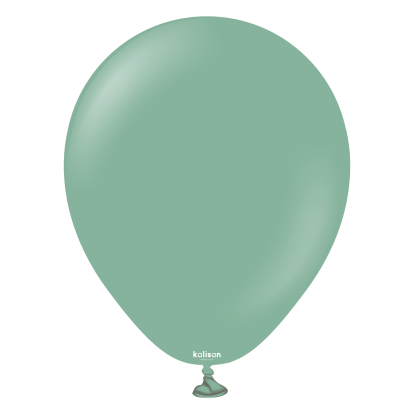 Balons, retro salvijas krāsa (12 cm/Kalisan)