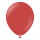 Balons, retro sarkans (12 cm/Kalisan)