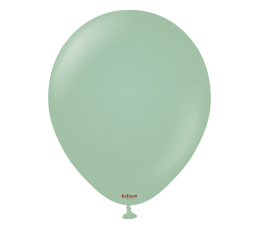 Balons, retro zaļā krāsā (30 cm/Kalisan)