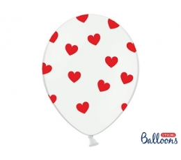 Balons "Sarkanās sirdis" (30 cm)