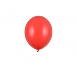 Balons, sarkans (12 cm/Party Deco)