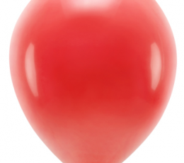 Balons, sarkans (30 cm/Party Deco)