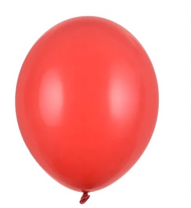 Balons, sarkans (30 cm)