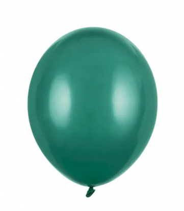 Balons, tumši zaļš (12 cm/Party Deco)