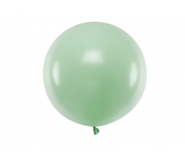 Balons, zaļš - pistāciju krāsā  (60 cm/Party Deco)