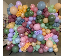 Balonu foto siena + NOMAS rāmis (2,2 x 2,2 m)