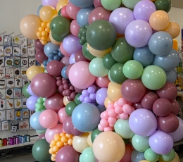 Balonu foto siena + NOMAS rāmis (2,2 x 2,2 m) 3