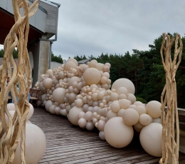 Balonu instalācija "Pie Jūras"