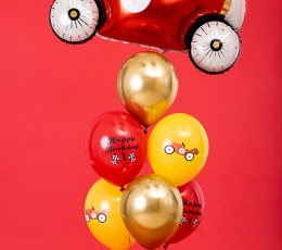 Balonu komplekts 1. dzimšanas dienai "Cars" (6 gab. / 30 cm) 1