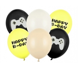 Balonu komplekts "Datorspēles" (6 gab.)
